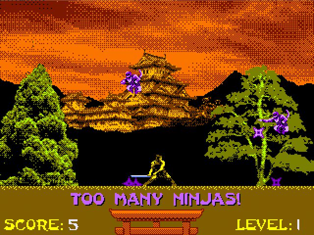 Too Many Ninjas